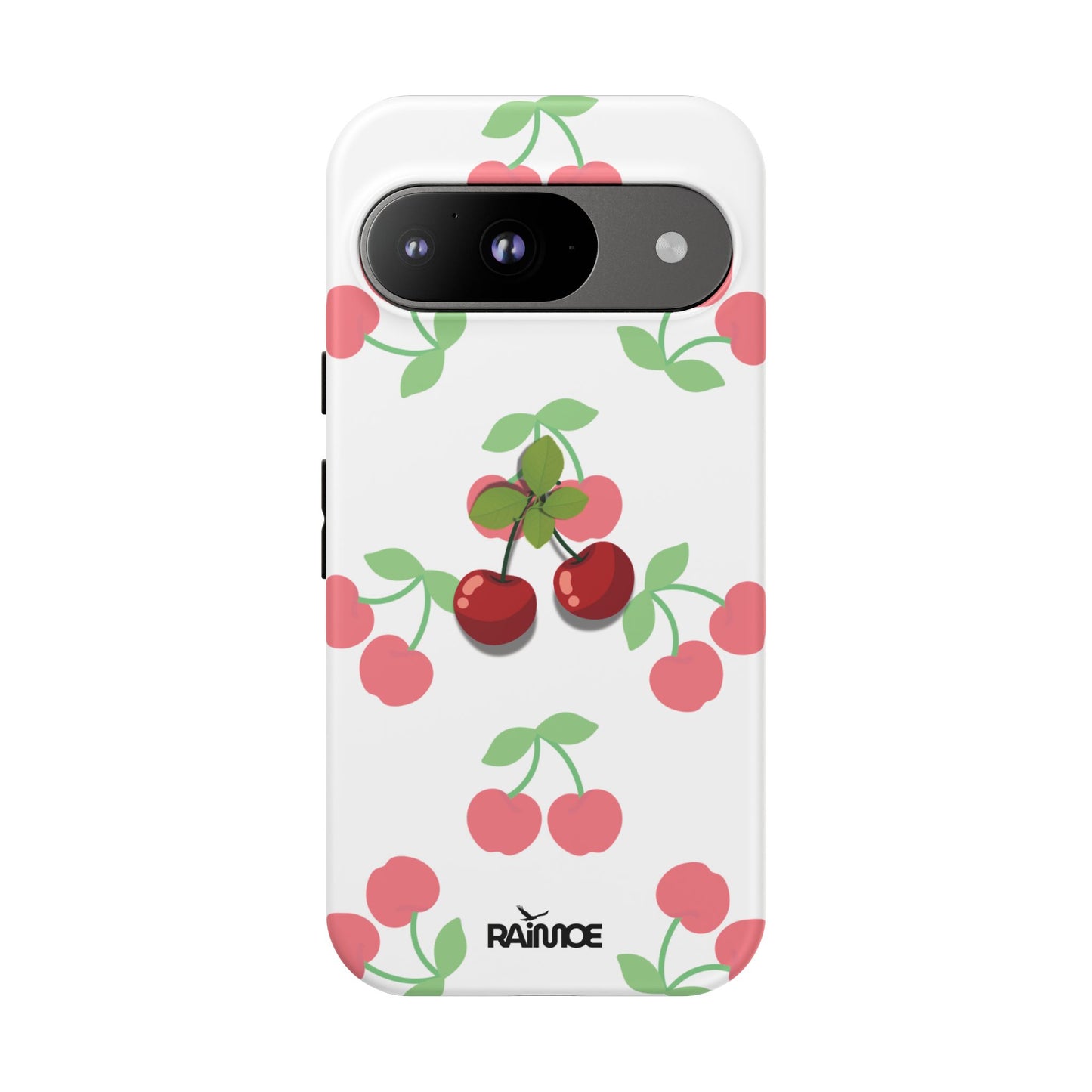 Funda resistente Red Cherry para Google Pixel (mate)