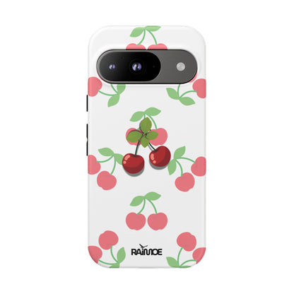 Funda resistente Red Cherry para Google Pixel (mate)