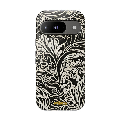 Funda resistente con diseño de hoja de arce para Google Pixel (brillante)