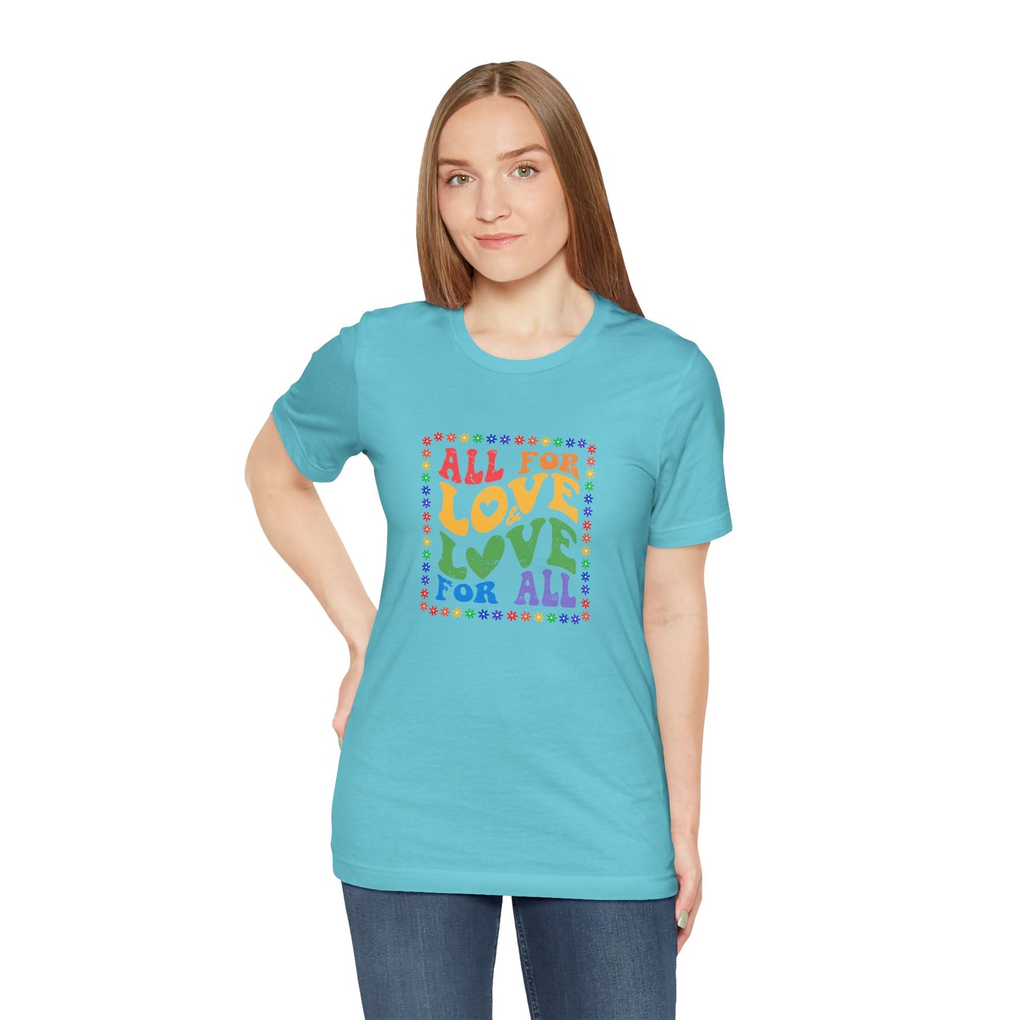All for Love Pride Graphic Tee