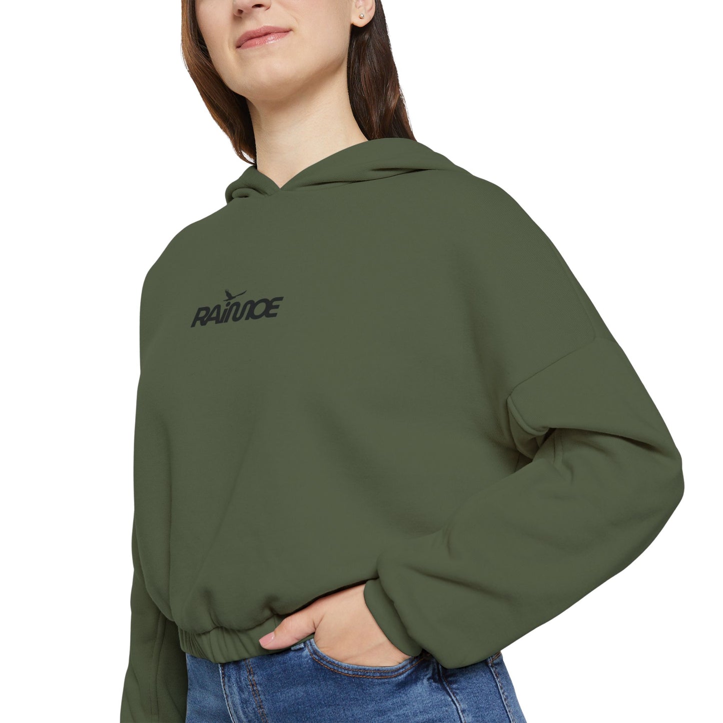 RAIMOE Women's Cinched Bottom Hoodie