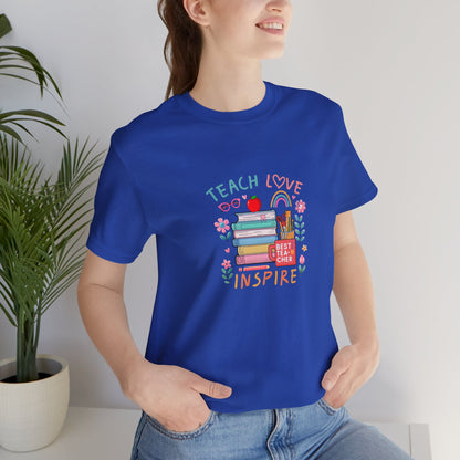 Teach Love Learn Graphic T-Shirt