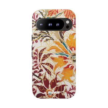 Auburn Floral - Funda resistente para Google Pixel (mate)