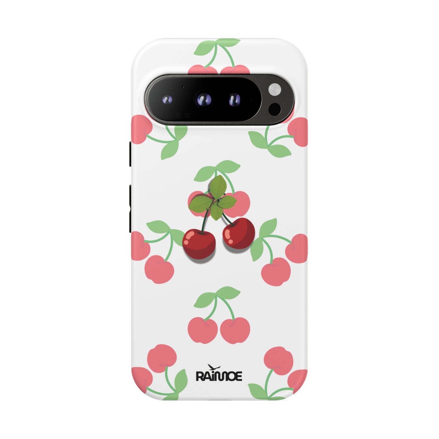 Funda resistente Red Cherry para Google Pixel (mate)