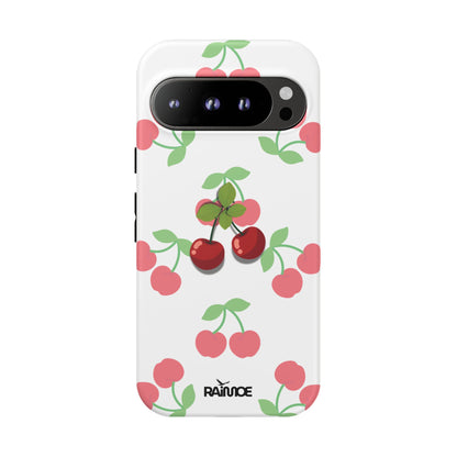 Funda resistente Red Cherry para Google Pixel (mate)