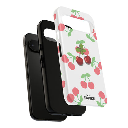 Funda resistente Red Cherry para Google Pixel (mate)