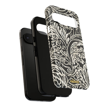 Funda resistente mate para Google Pixel con efecto Leaf Stroke