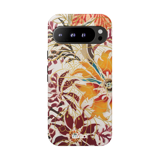 Auburn Floral - Funda resistente para Google Pixel (mate)