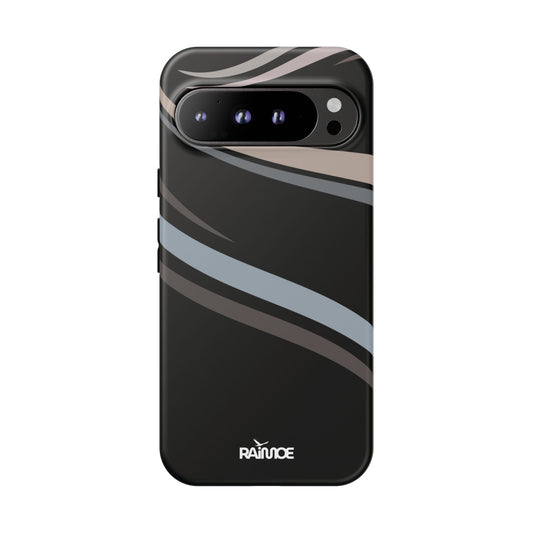 Funda resistente mate para Google Pixel con líneas onduladas