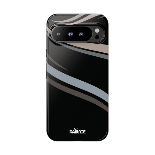 Funda resistente con líneas onduladas para Google Pixel (brillante)
