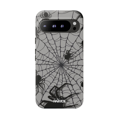 Funda resistente Spiderweb para Google Pixel (mate)