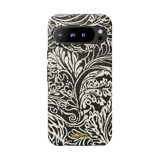 Funda resistente mate para Google Pixel con efecto Leaf Stroke