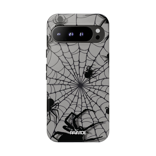 Spiderweb - Funda resistente para Google Pixel (brillante)