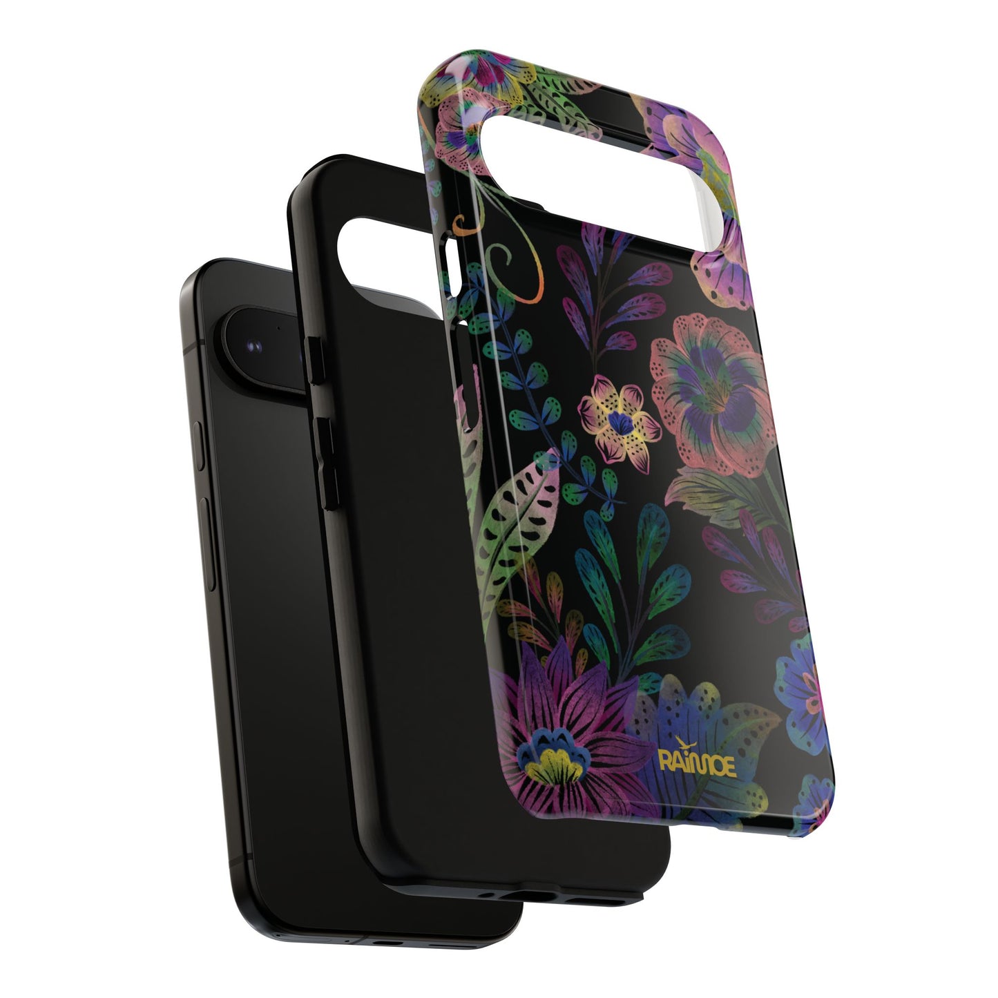 ピンク ルミナ - Google Pixel タフケース (光沢)