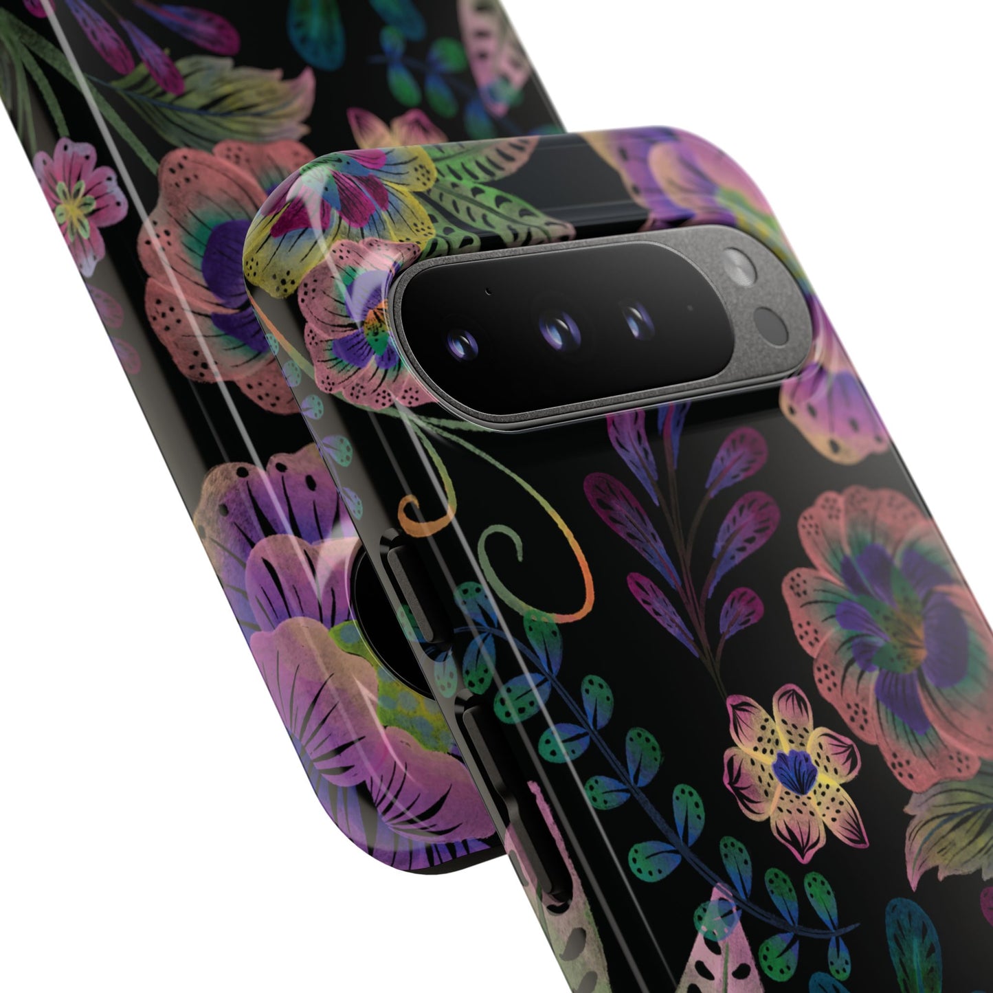 ピンク ルミナ - Google Pixel タフケース (光沢)