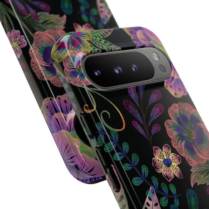 ピンク ルミナ - Google Pixel タフケース (光沢)