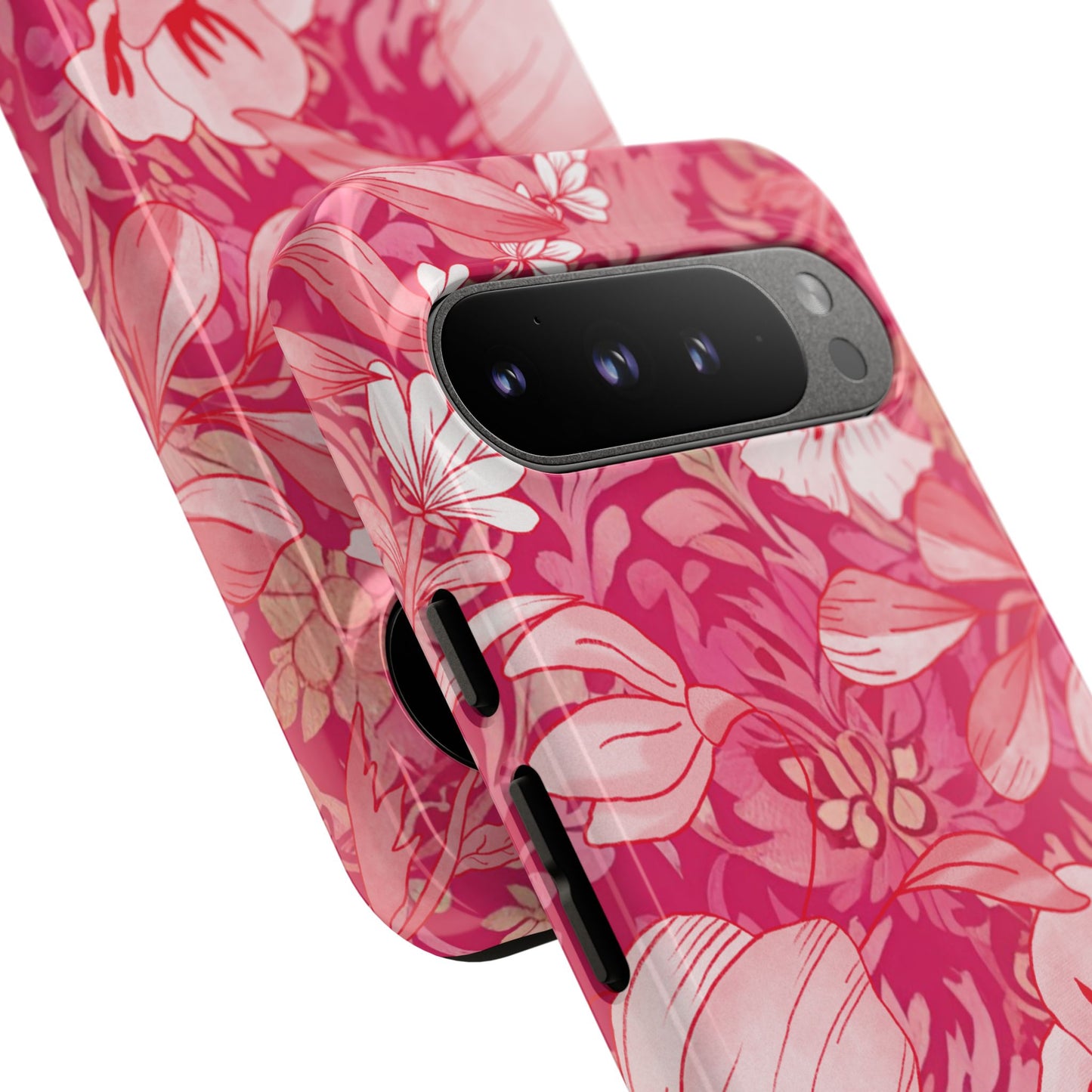 ピンクの女神 - Google Pixel タフケース (光沢)