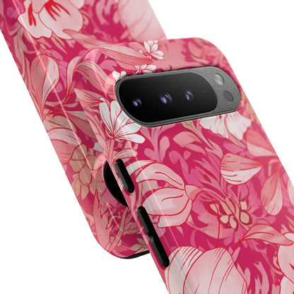 ピンクの女神 - Google Pixel タフケース (光沢)