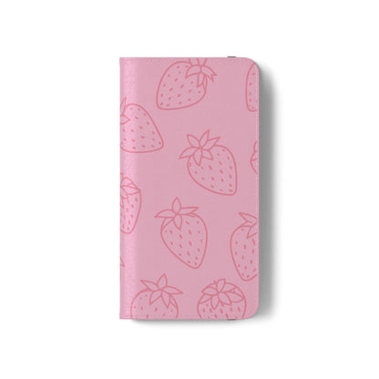 Fresa jugosa - Funda con tapa para Samsung Galaxy