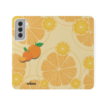 Madly Orange - Samsung Galaxy Flip Case