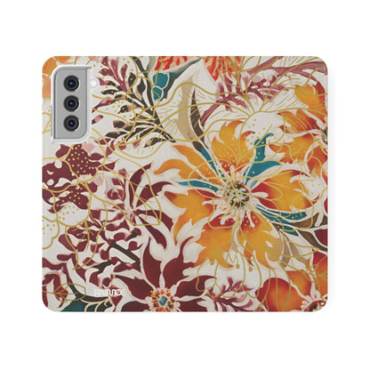 Auburn Floral - Samsung Galaxy Flip Case
