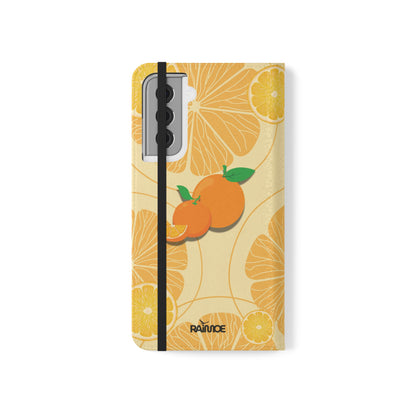 Madly Orange - Samsung Galaxy Flip Case