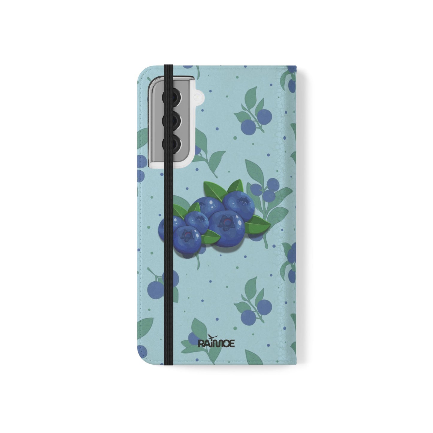 ブルーベリーバースト - Samsung Galaxy フリップケース