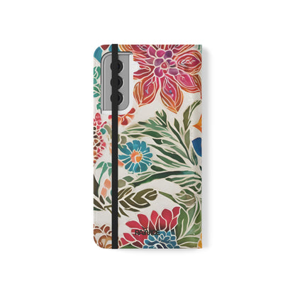 Primavera - Funda con tapa para Samsung Galaxy