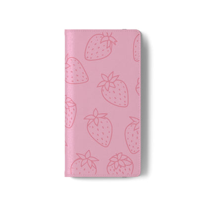 Fresa jugosa - Funda con tapa para Samsung Galaxy