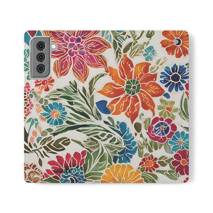 Primavera - Funda con tapa para Samsung Galaxy
