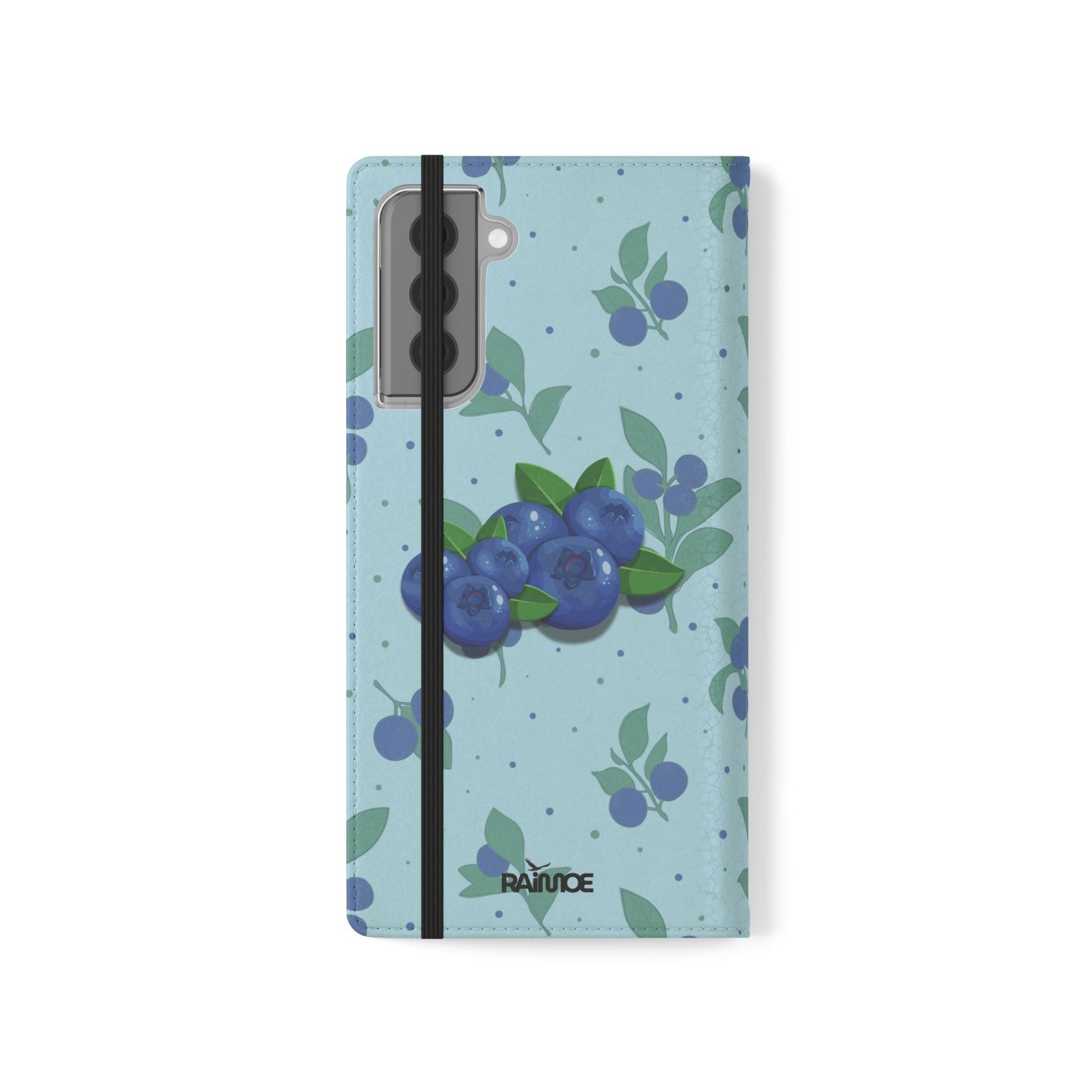 ブルーベリーバースト - Samsung Galaxy フリップケース