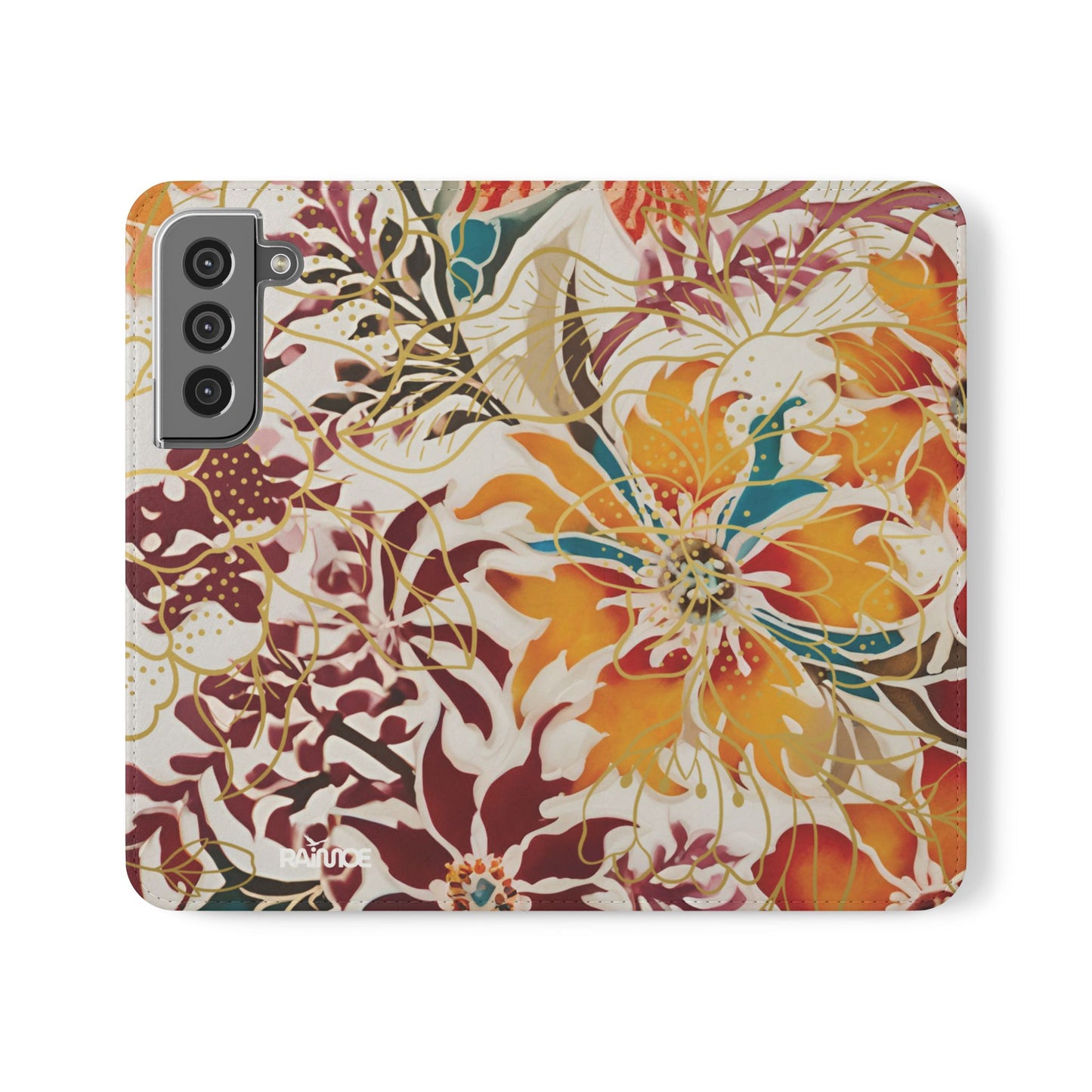 Auburn Floral - Samsung Galaxy Flip Case