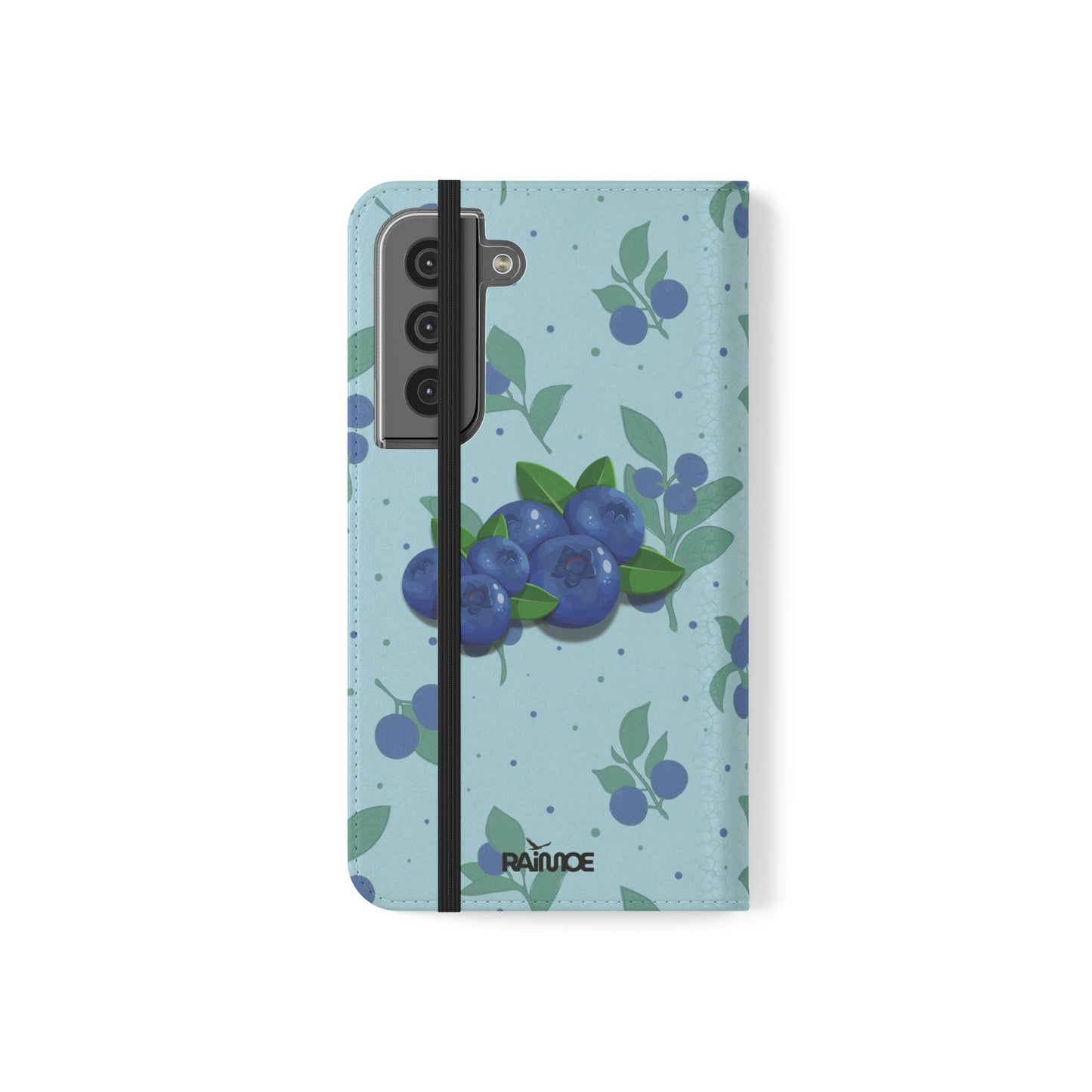 ブルーベリーバースト - Samsung Galaxy フリップケース