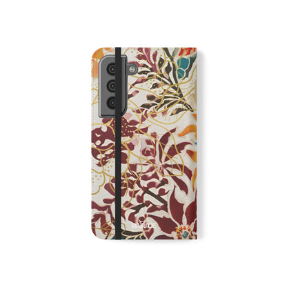 Auburn Floral - Samsung Galaxy Flip Case