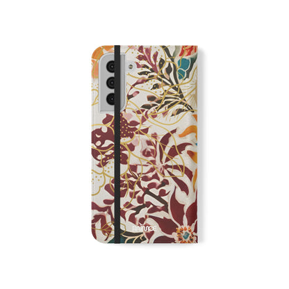 Auburn Floral - Samsung Galaxy Flip Case