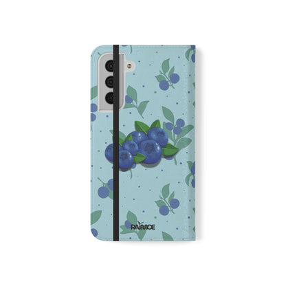 ブルーベリーバースト - Samsung Galaxy フリップケース