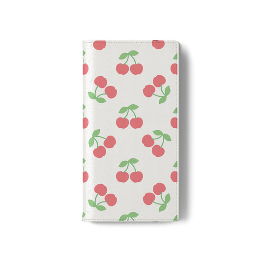 Funda con tapa para Samsung Galaxy Red Cherry