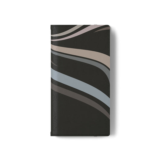 Líneas onduladas - Funda plegable para Samsung Galaxy