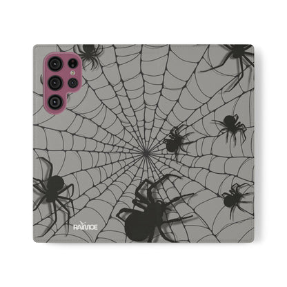 Telaraña - Funda con tapa para Samsung Galaxy