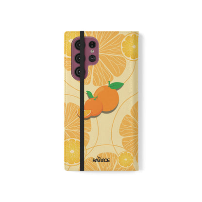Madly Orange - Samsung Galaxy Flip Case