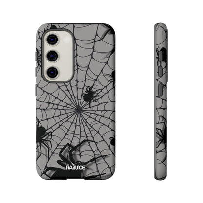Telaraña - Funda resistente mate para Samsung Galaxy