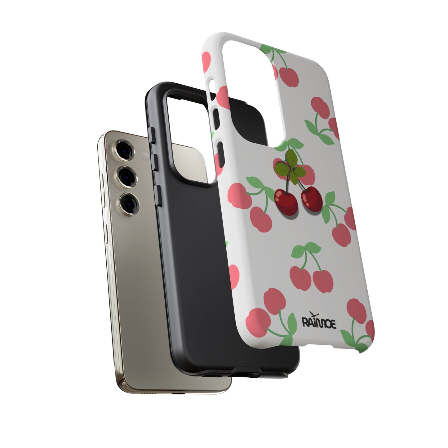 Funda resistente Red Cherry para Samsung Galaxy (mate)
