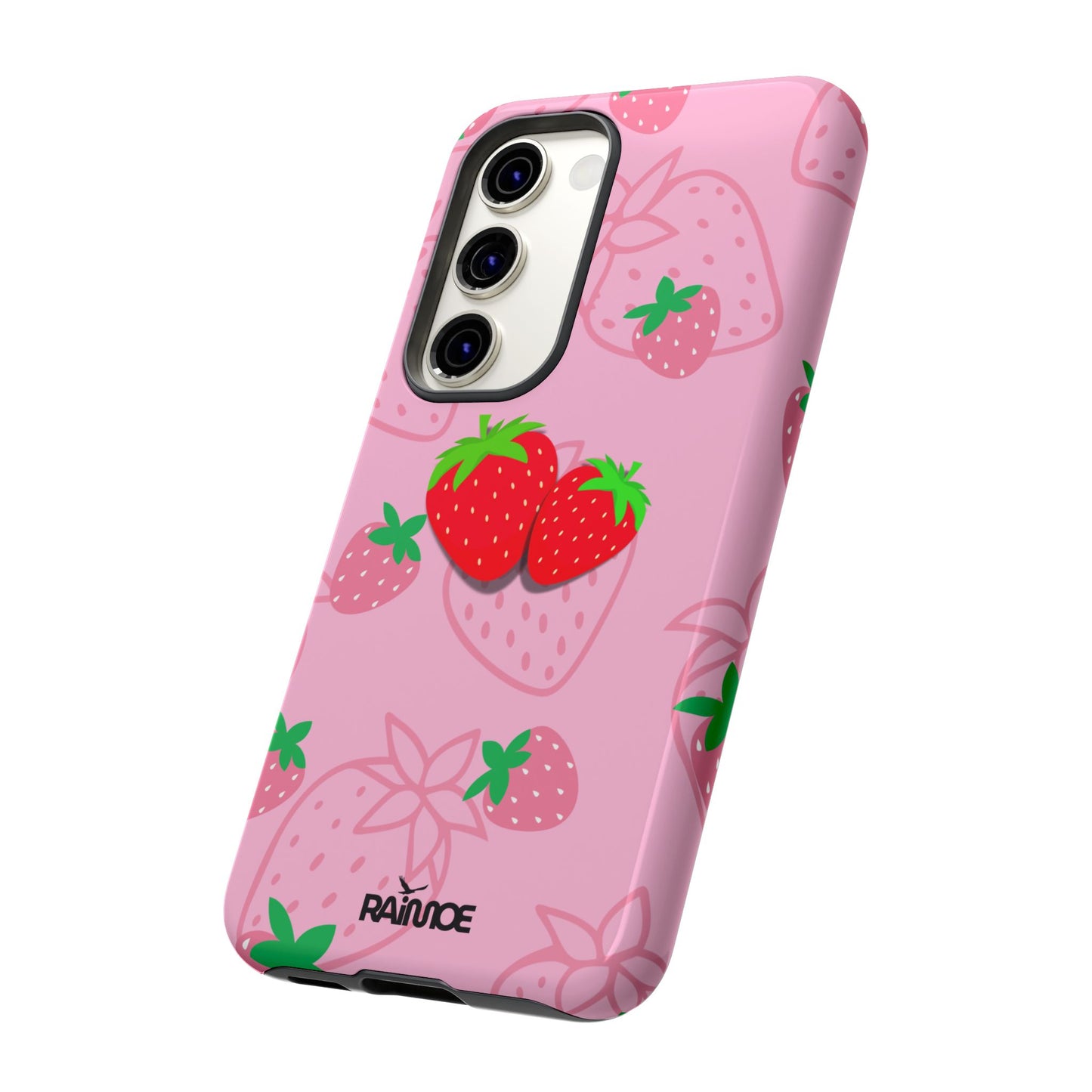 Fresa Jugosa - Funda Resistente para Samsung Galaxy (Brillante)