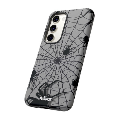 Telaraña - Funda resistente mate para Samsung Galaxy