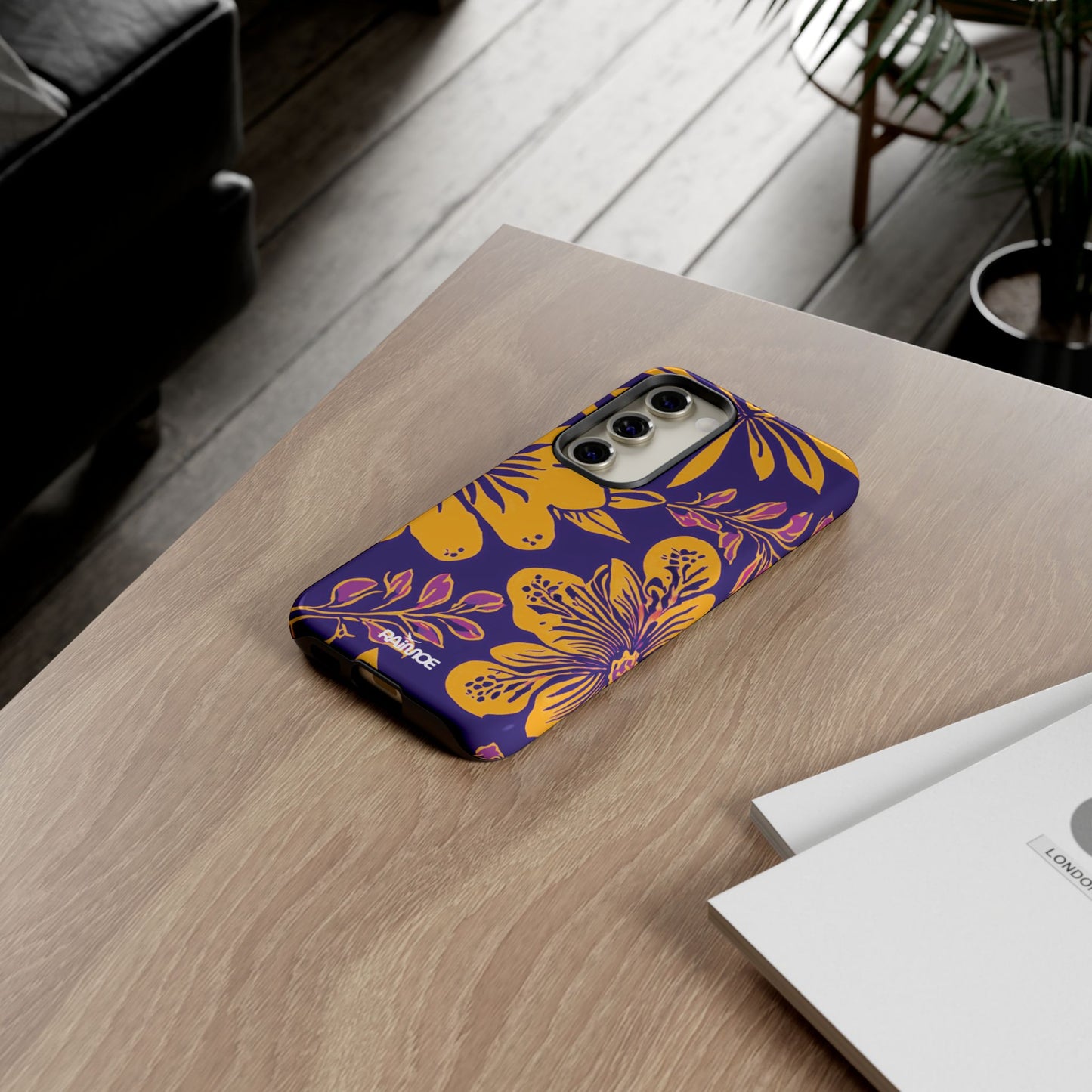 Belleza del Atardecer - Funda Resistente para Samsung Galaxy (Brillante)