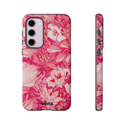 ピンクの女神 - Samsung Galaxy タフケース (光沢)