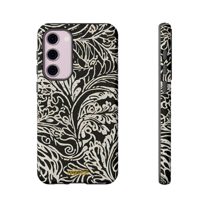Funda resistente mate para Samsung Galaxy con efecto Leaf Stroke