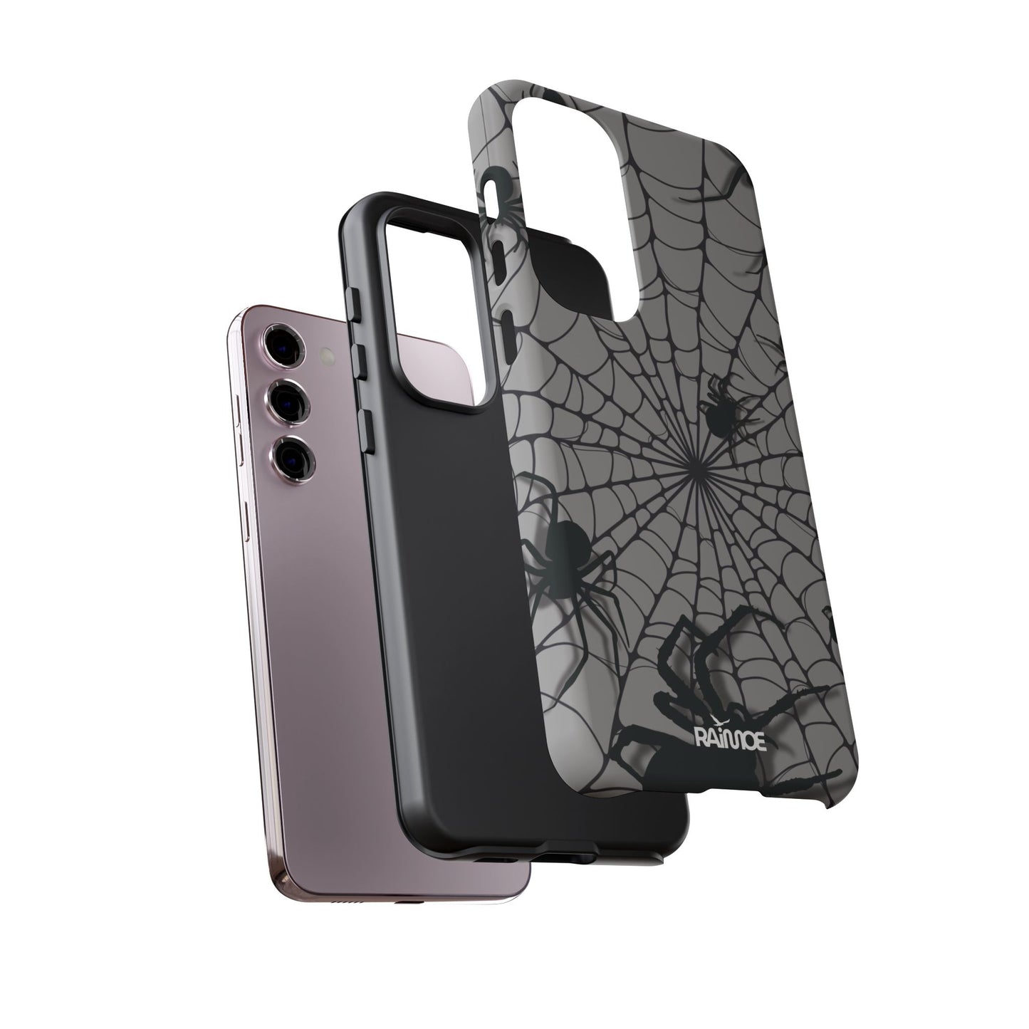 Telaraña - Funda resistente mate para Samsung Galaxy
