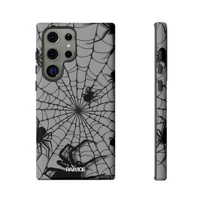 Telaraña - Funda resistente mate para Samsung Galaxy