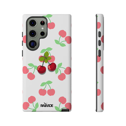 Funda resistente Red Cherry para Samsung Galaxy (mate)